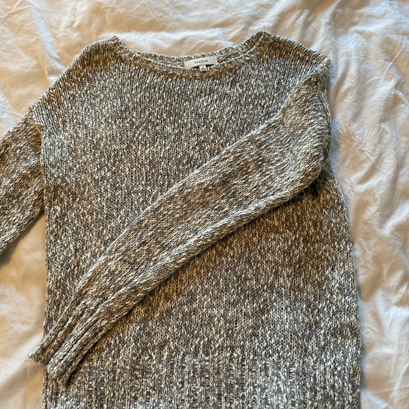Talula Grey Knit Sweater - Picture 2 of 3